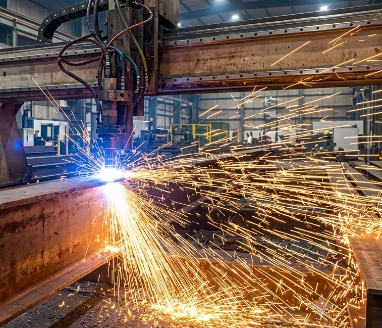 Lot C402:   Plasma cutting - Total =7