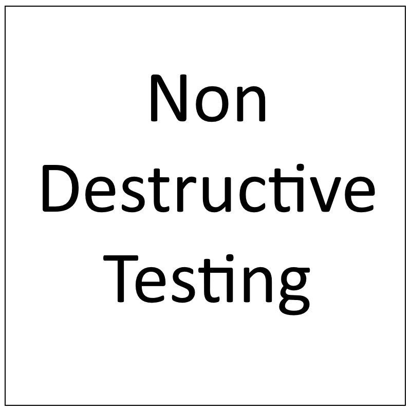 Lot C305:  Non Destructive Testing - Total = 6