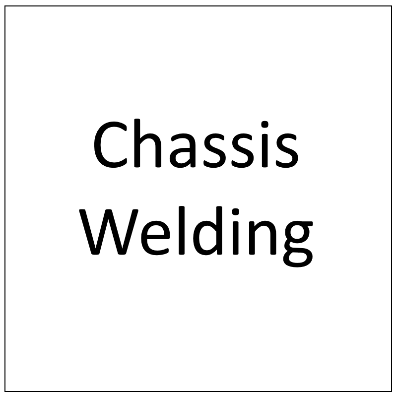 Lot C403:  Chassis reinforcement welding - Total = 5